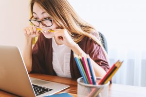 woman digital tech