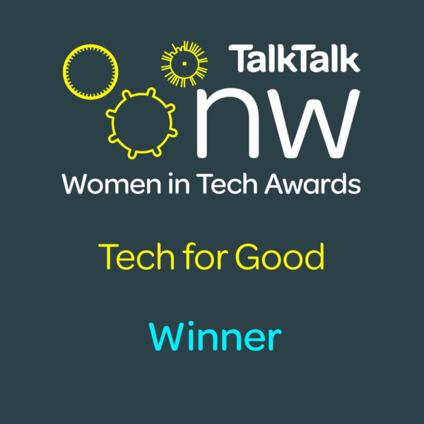 TalkTalk NW Women in Tech Awards - Tech for Godd Winner